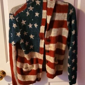 American flag sweater